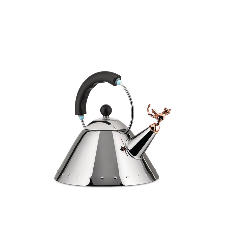 Alessi Dragon Whistle Stainless Steel Tea Rex Kettle & Reviews Wayfair